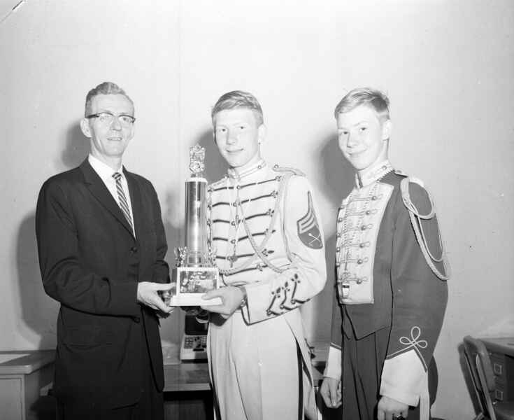 Mr. Crosswy and students